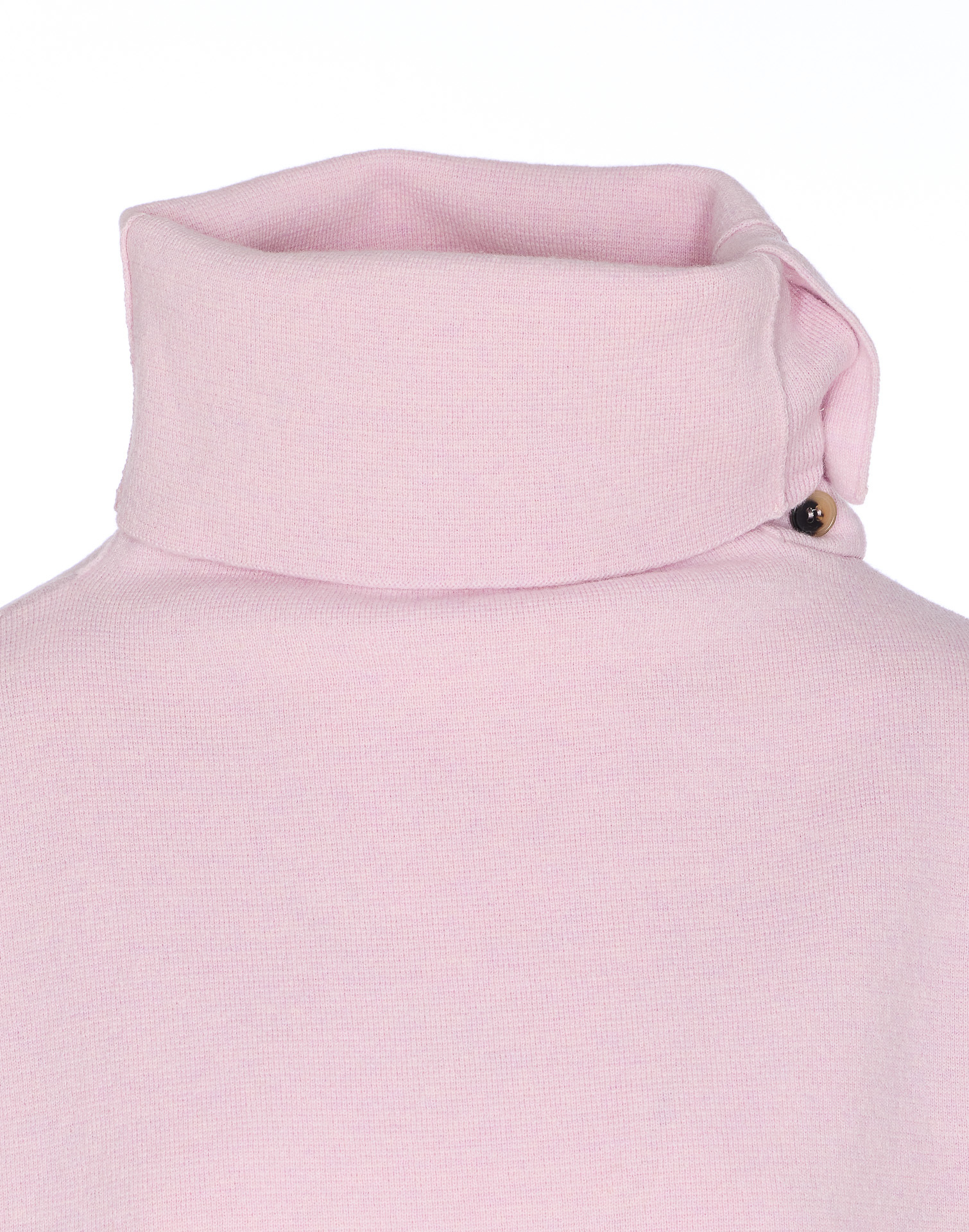 Haikure Cozy High Neck Long Sleeve Knitwear In Pink