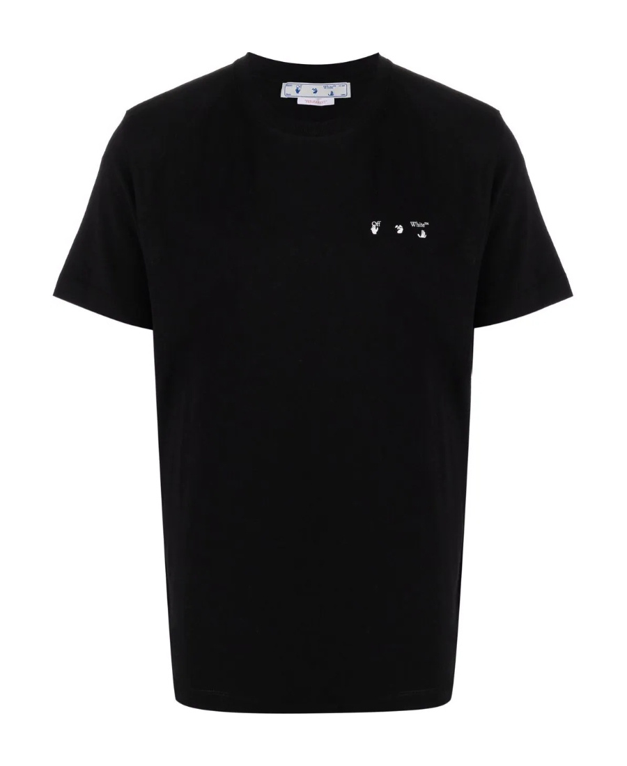 Off-white Caravaggio-print T-shirt In Black