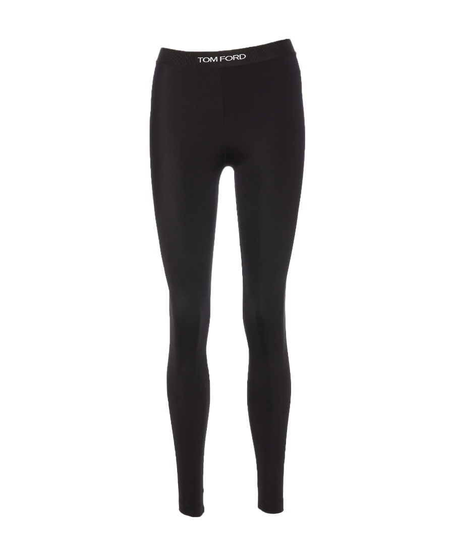 Tom Ford Stretch Lychra Leggings In Black