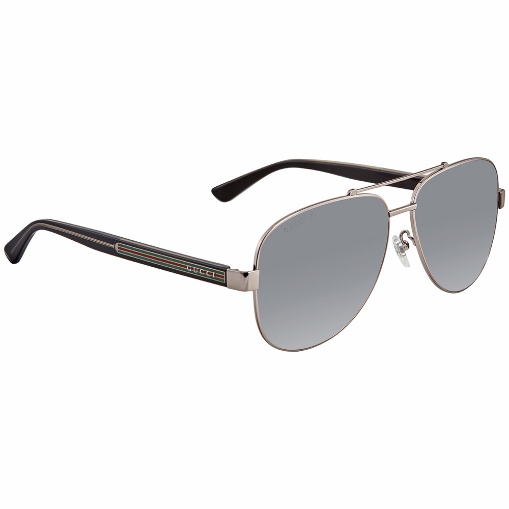 Gucci Round-frame Sunglasses In Black