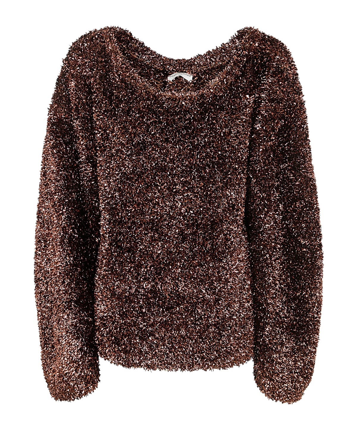 Shop Dries Van Noten Crewneck Long-sleeved Jumper In Black