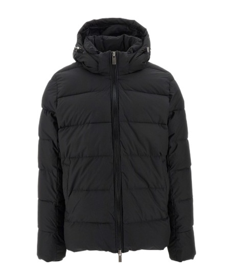 Pyrenex Black Polyester Spoutnic Down Jacket In Black