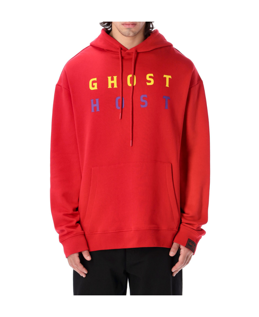 Raf Simons Men's Sweatshirt With Logo In Red