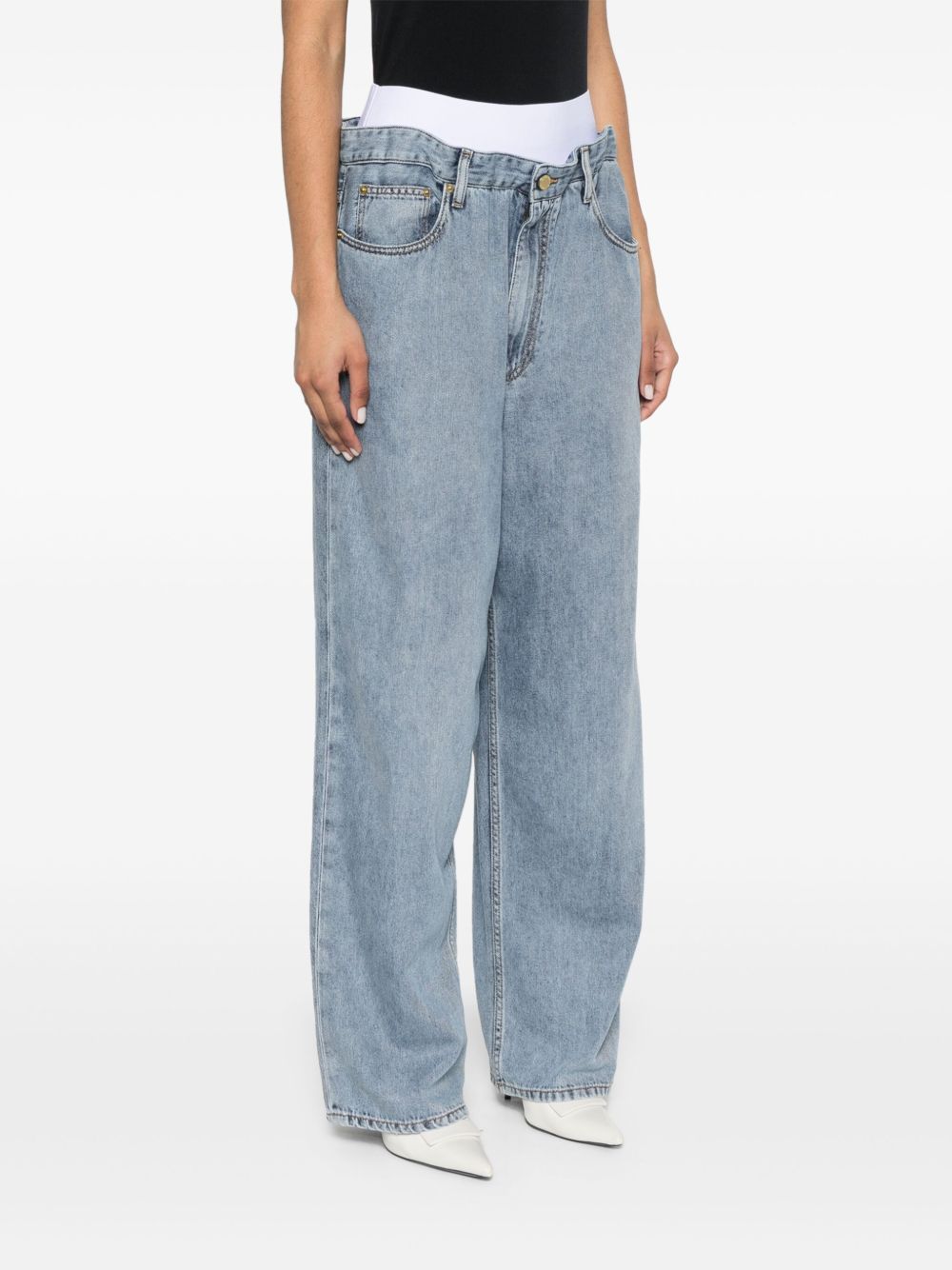 Shop Darkpark Jane Jeans In Light Blue