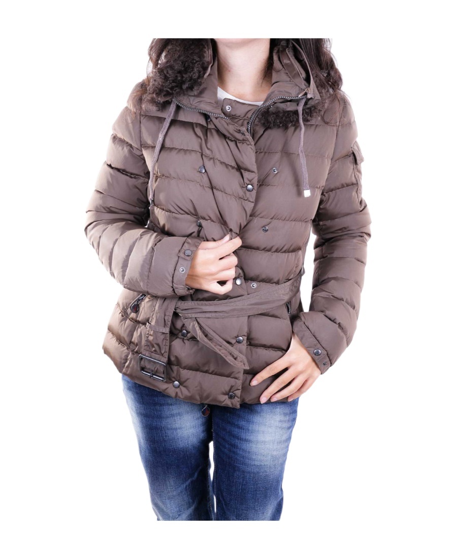 Moncler Agave Down Jacket In Gray