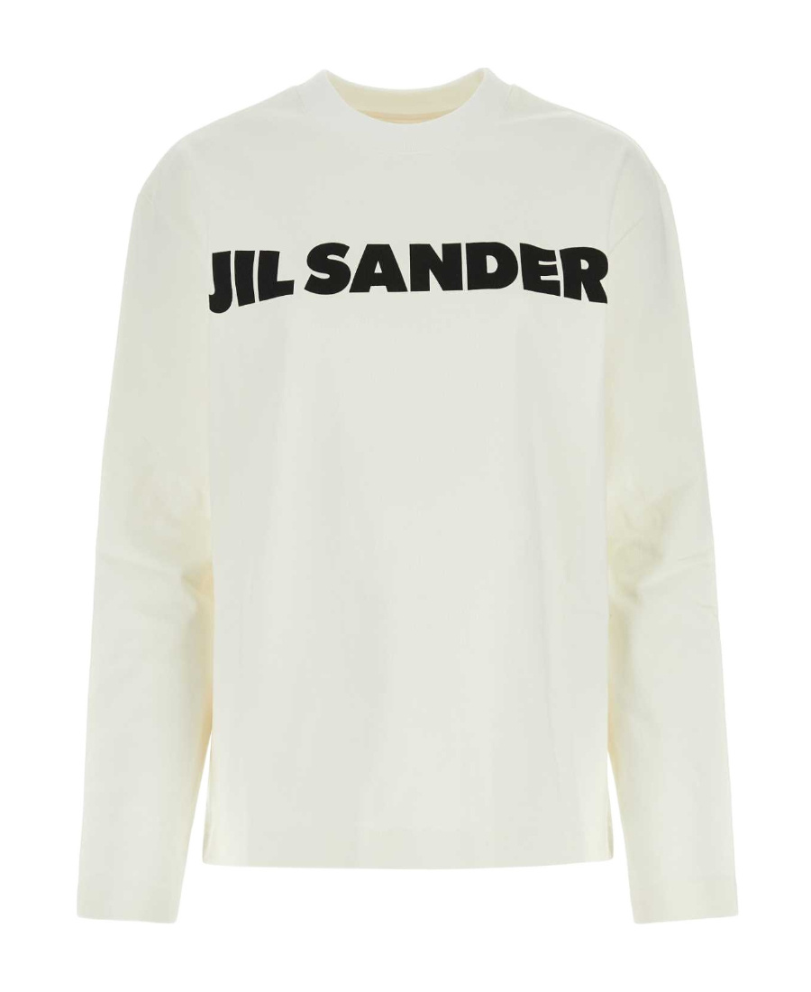 Shop Jil Sander Logo T-shirt In White
