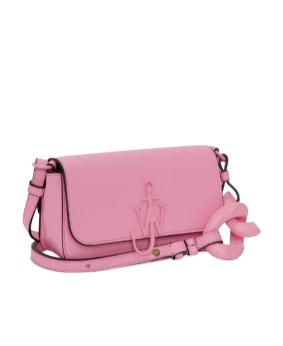 Jw Anderson Anchor Chain Shoulder Bag In Pink