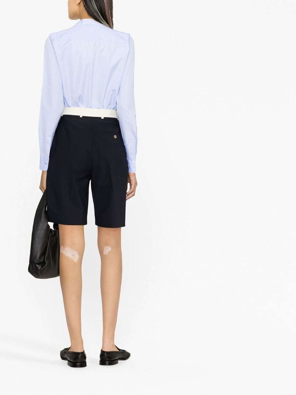 Aspesi Long-sleeved Shirt In Blue