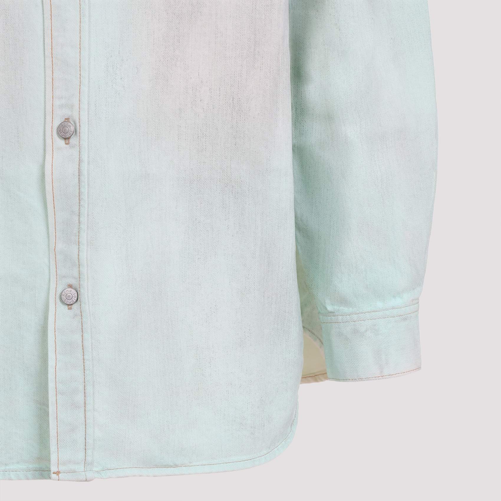 Acne Studios Long-sleeved Shirt In White