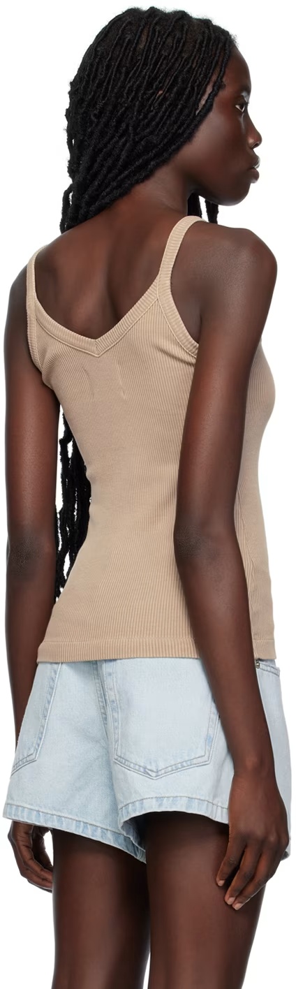 Shop Citizens Of Humanity Rib Knitted Vest In Multicolor