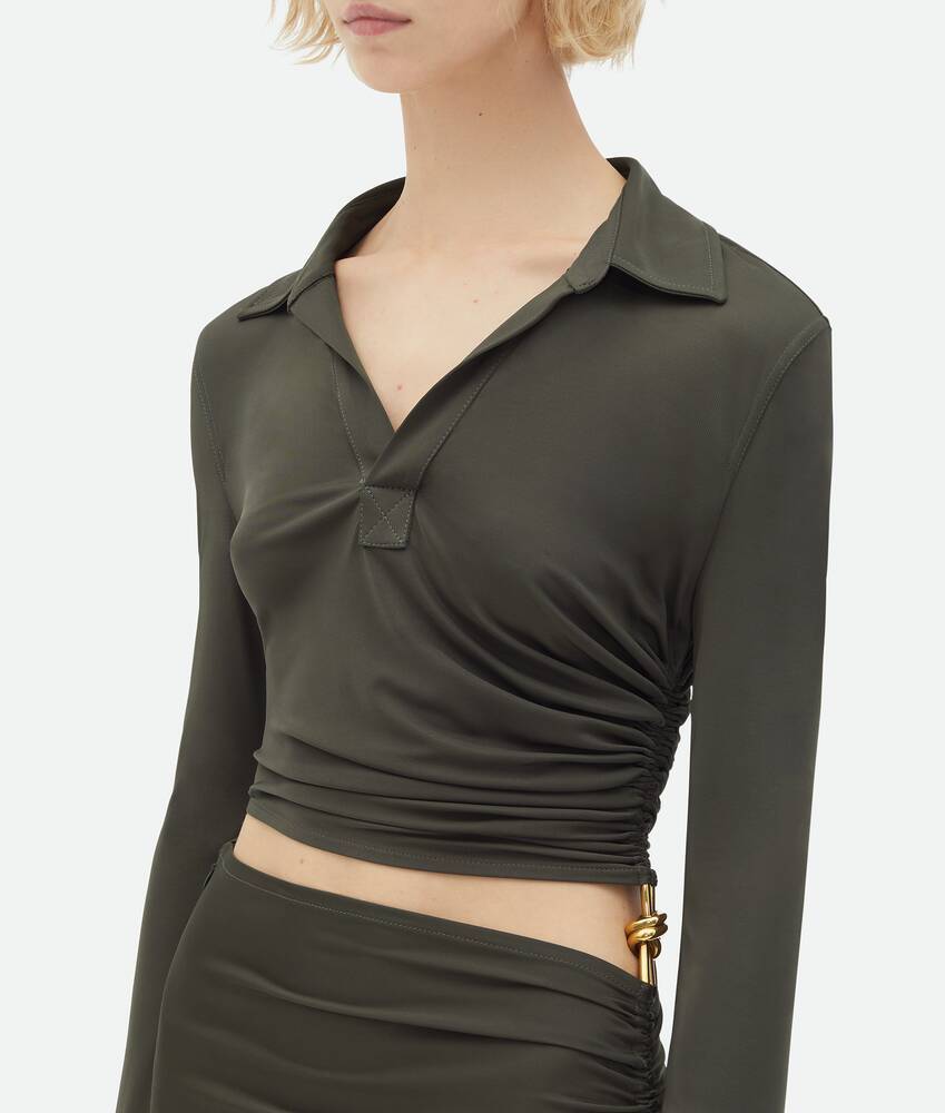 Bottega Veneta Cut-out Jersey Maxi Dress In Black