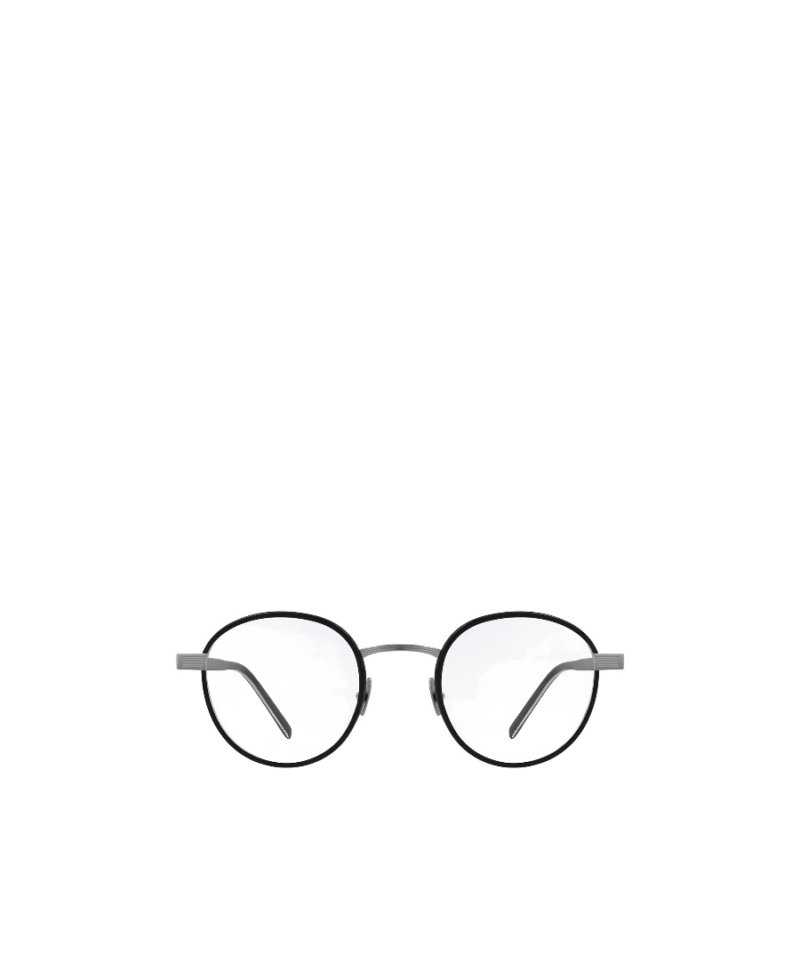 Saint Laurent Round Frame Glasses In Black