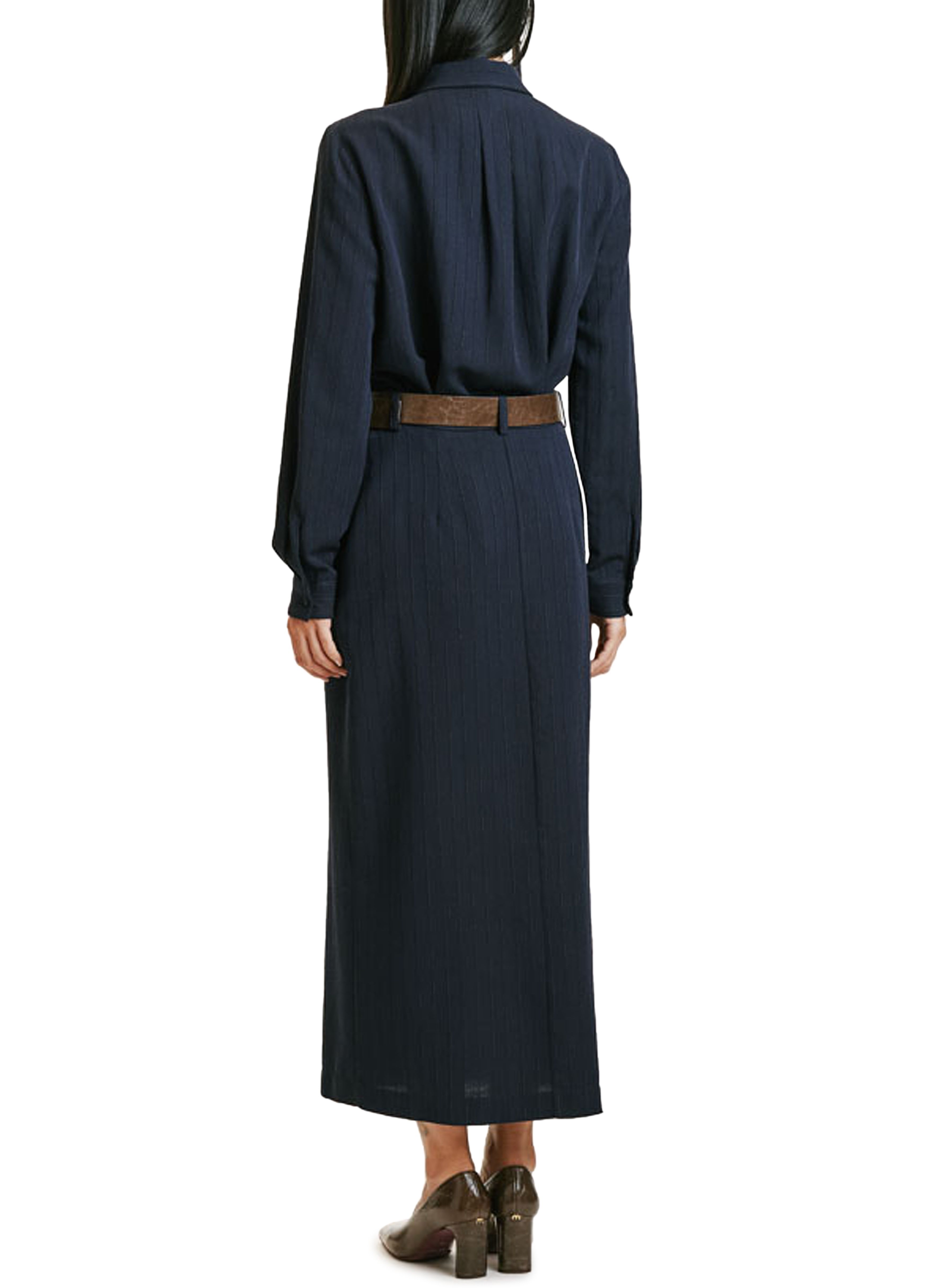Momoní Belt Loop Skirt In Black