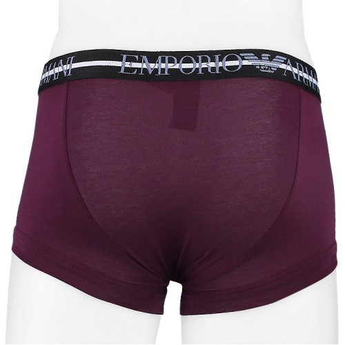 Emporio Armani Three-piece Suit Of Logo Underwear In Black