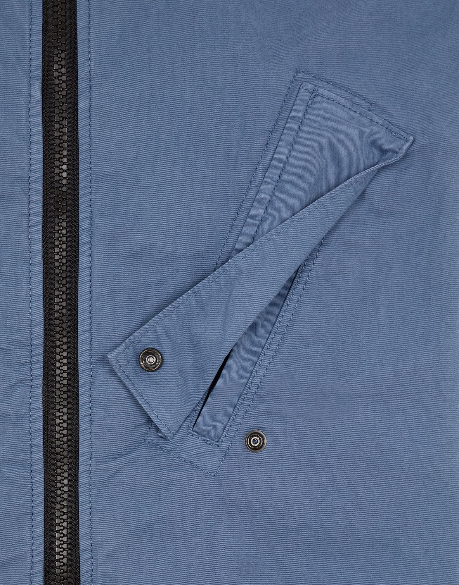 Stone Island Compass-badge Bomber Jacket In Blue