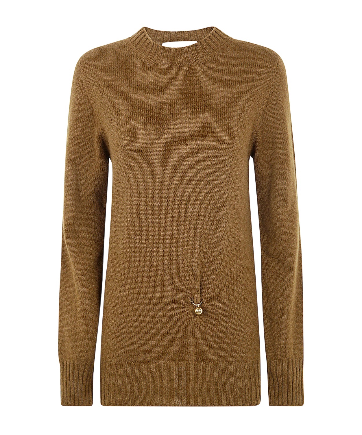 Philosophy Di Lorenzo Serafini Long-sleeved Sweater In Brown