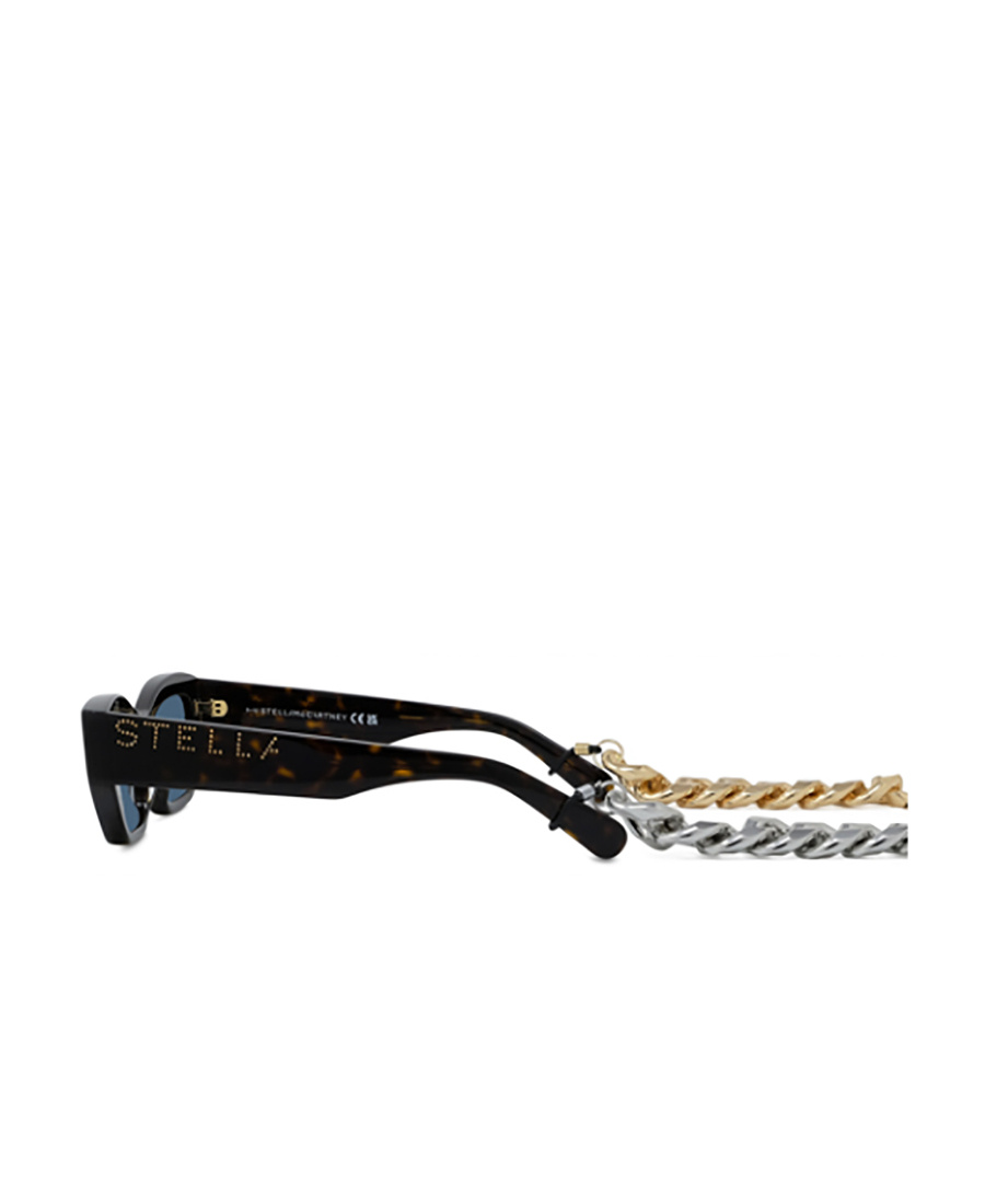 Stella Mccartney Cat-eye Frame Sunglasses In Black
