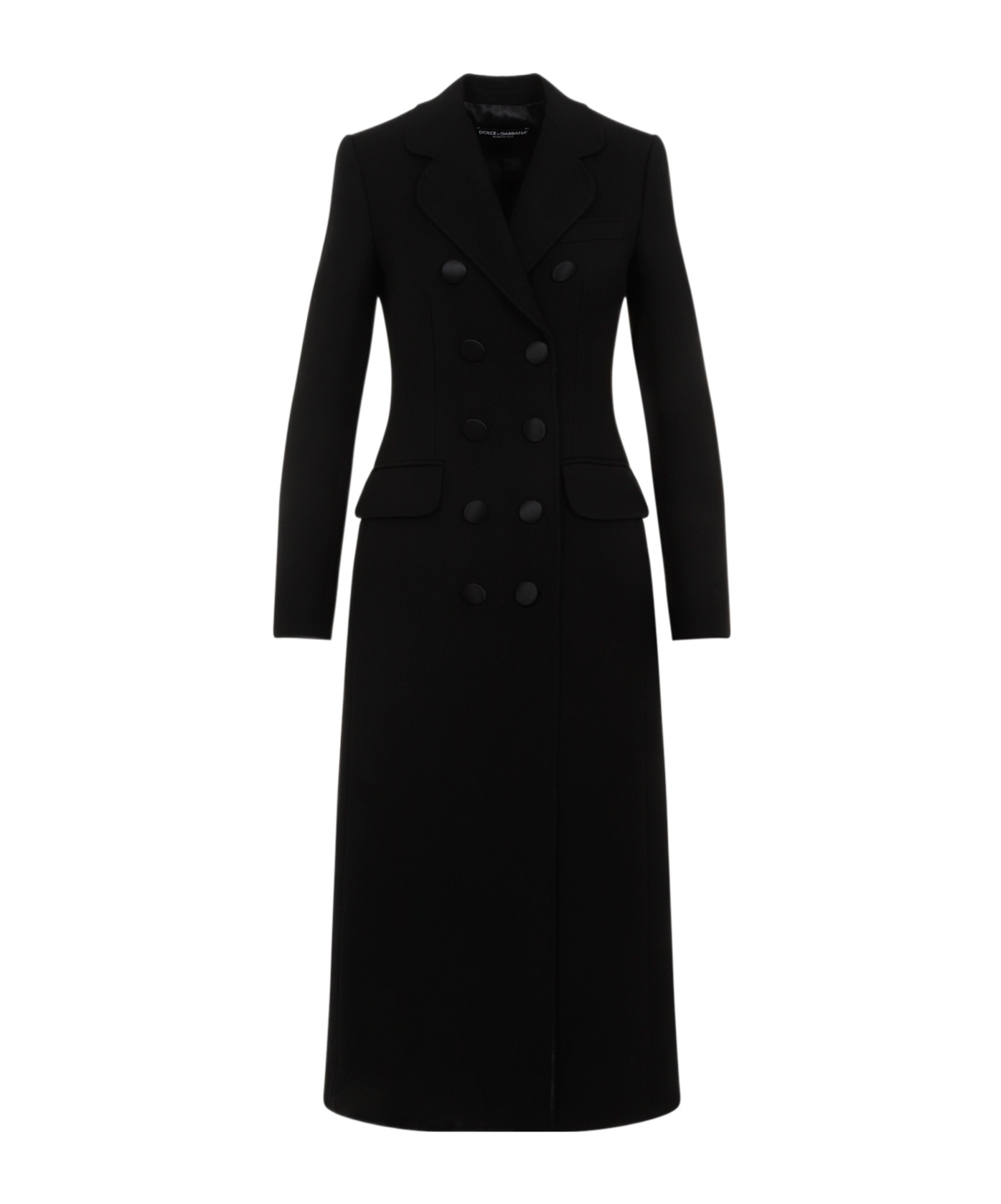 Dolce & Gabbana Double-breasted Blazer In Black