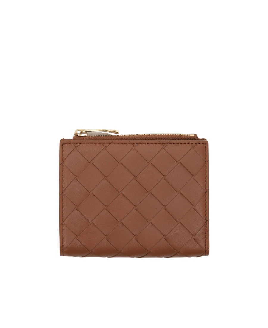 Bottega Veneta Woman Wallet Tan Size - Leather In Brown