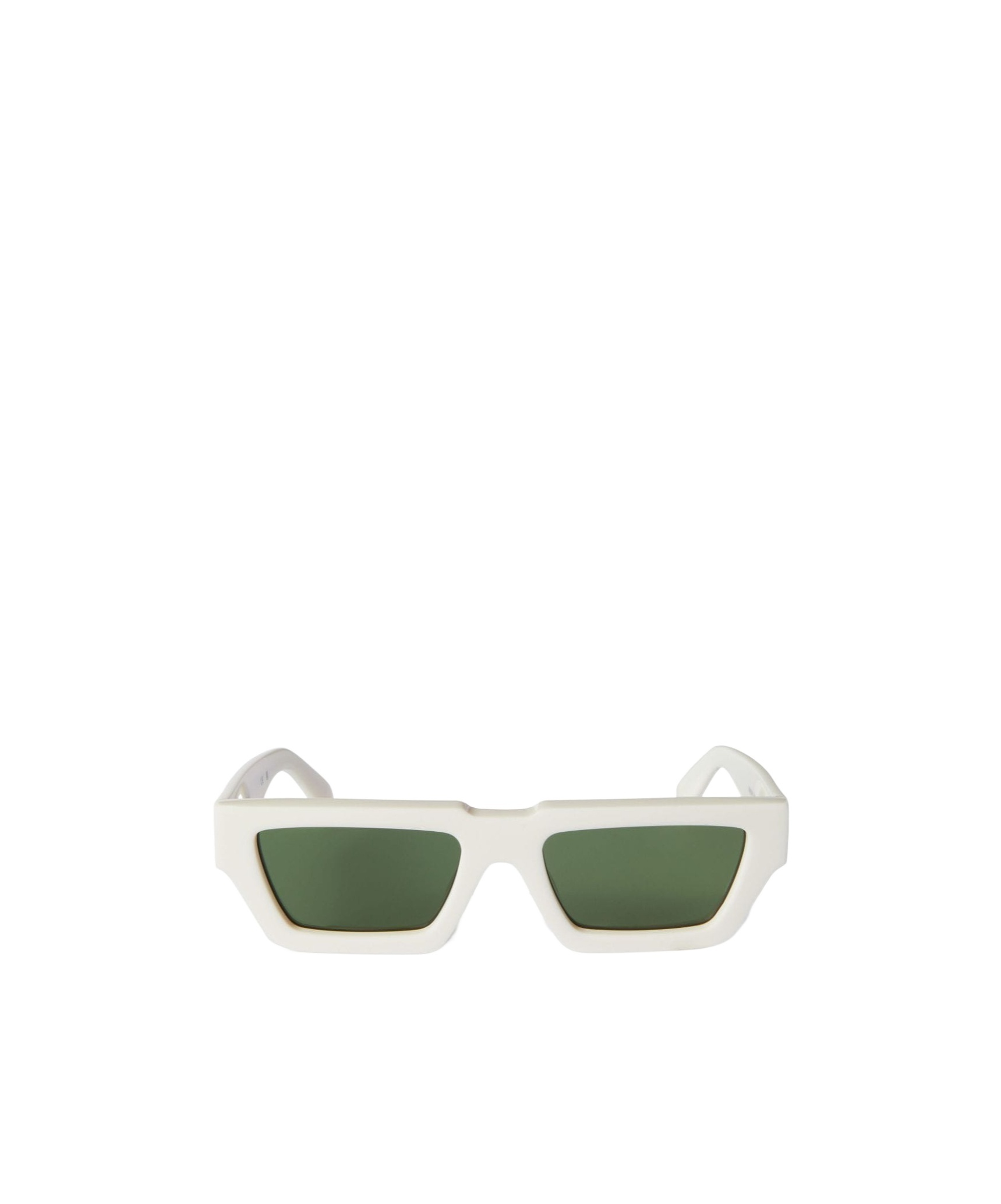 Off-white Manchester Square-frame Sunglasses In Green
