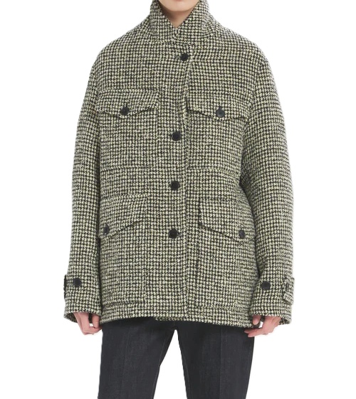 Barena Venezia Checkered Casual Jacket In Gray