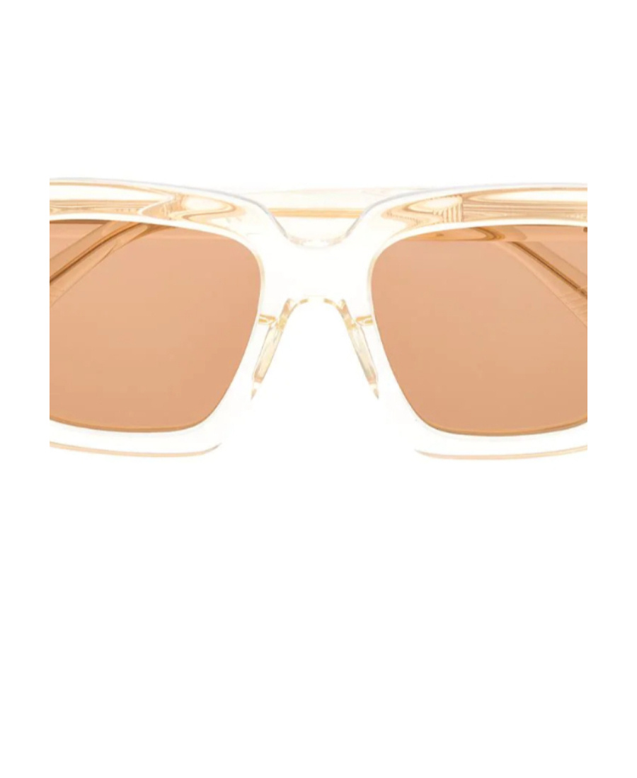 Bottega Veneta Square-frame Sunglasses In Nude