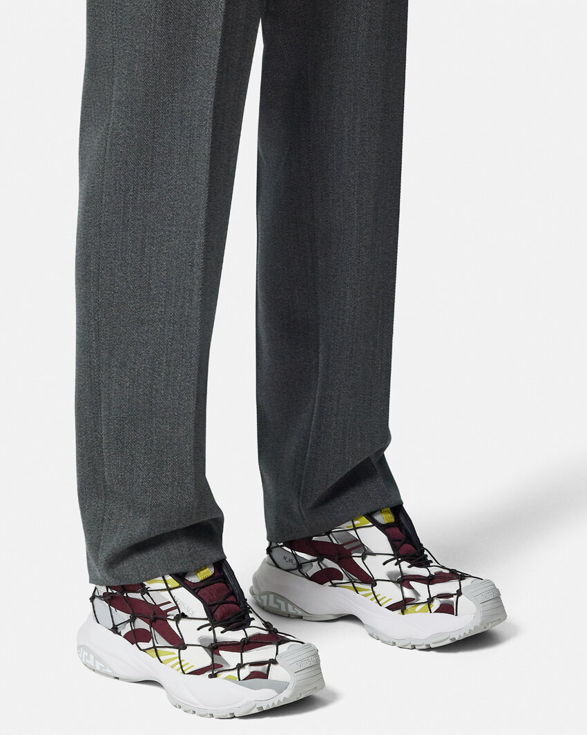 Versace Mercury M_vs_03 Sneakers In White