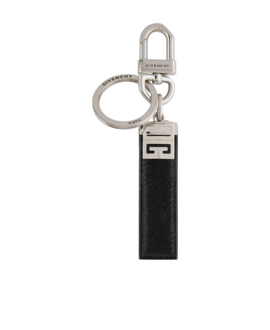 Givenchy 4g Classic Keyring In Black