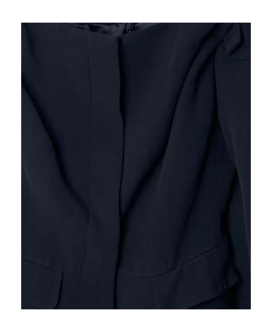 Burberry Long-sleeved Casual Jacket In Black