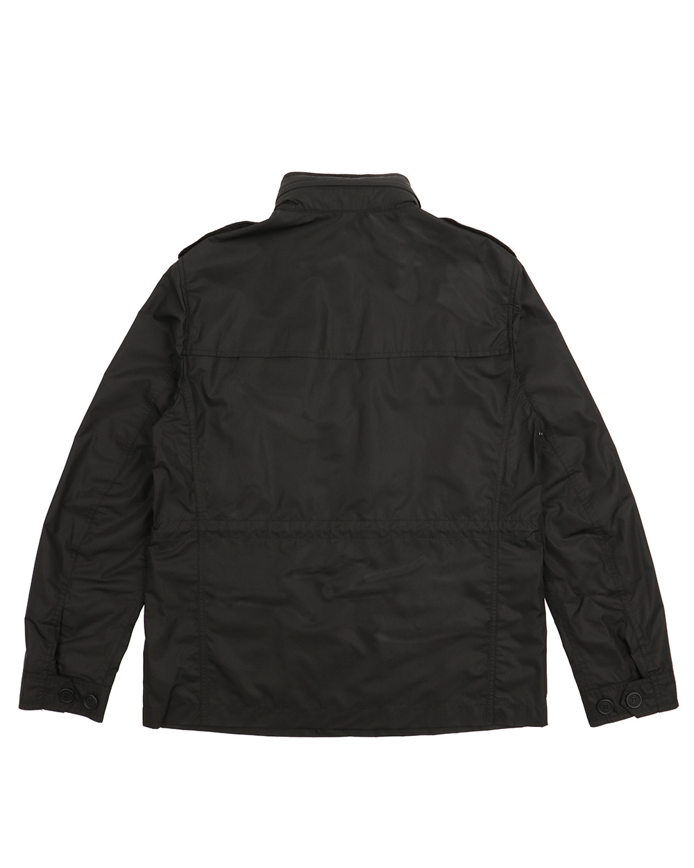 Burberry Long-sleeved Casual Jacket In Black