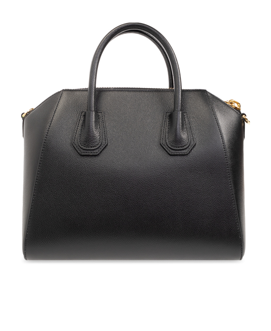 Givenchy Versatile Compact Tote Bag With Adjustable Strap In Black