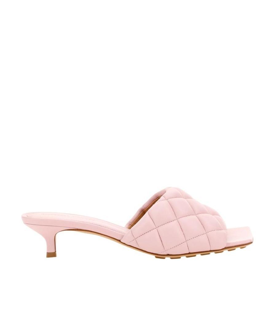 BOTTEGA VENETA BOTTEGA VENETA PADDED HEELED SANDALS