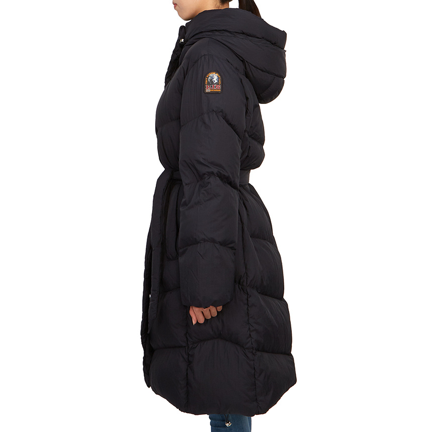 Shop Parajumpers Long-sleeved Down Jacket In Black