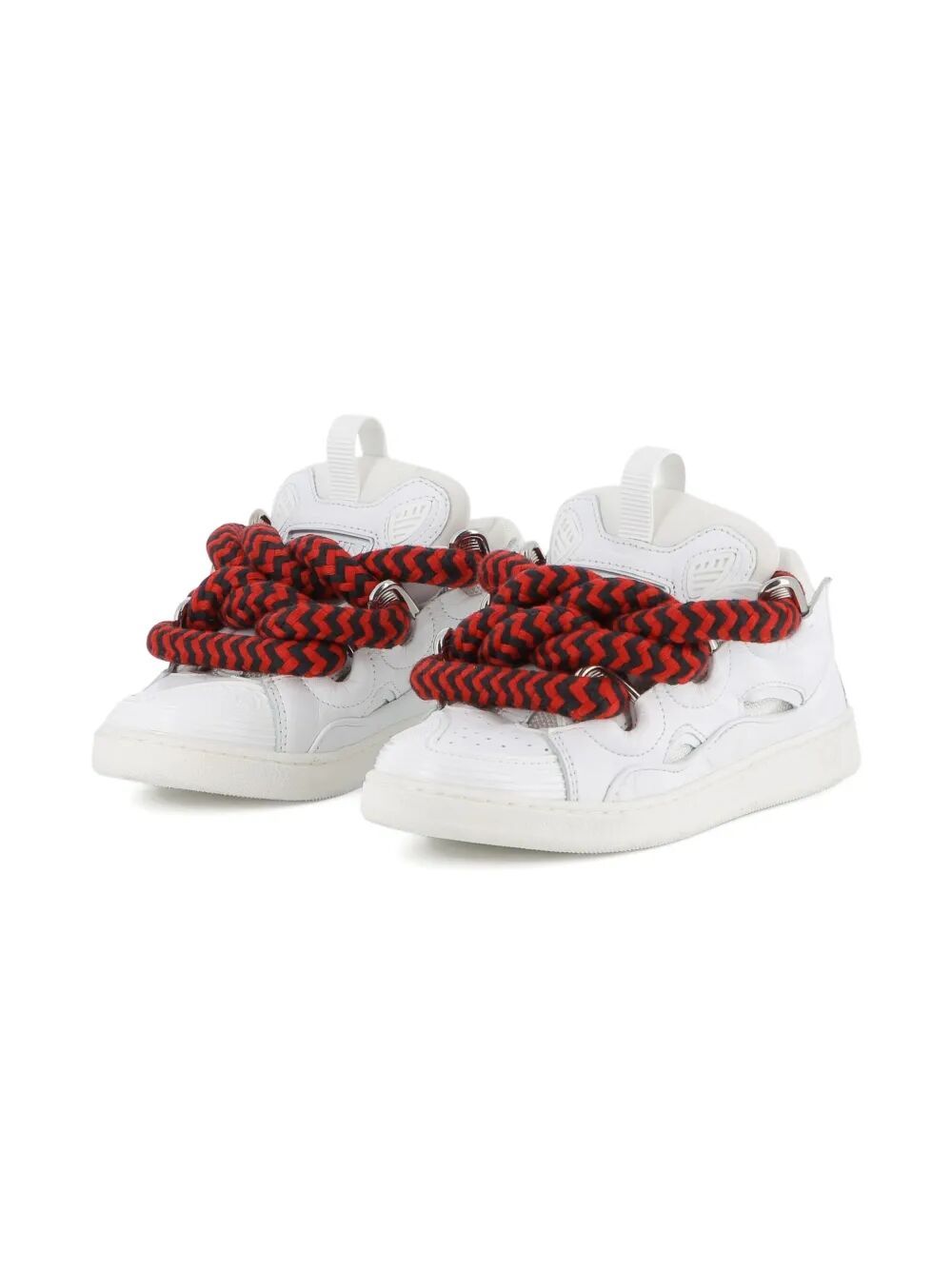 Lanvin Lace-up Sneakers In White