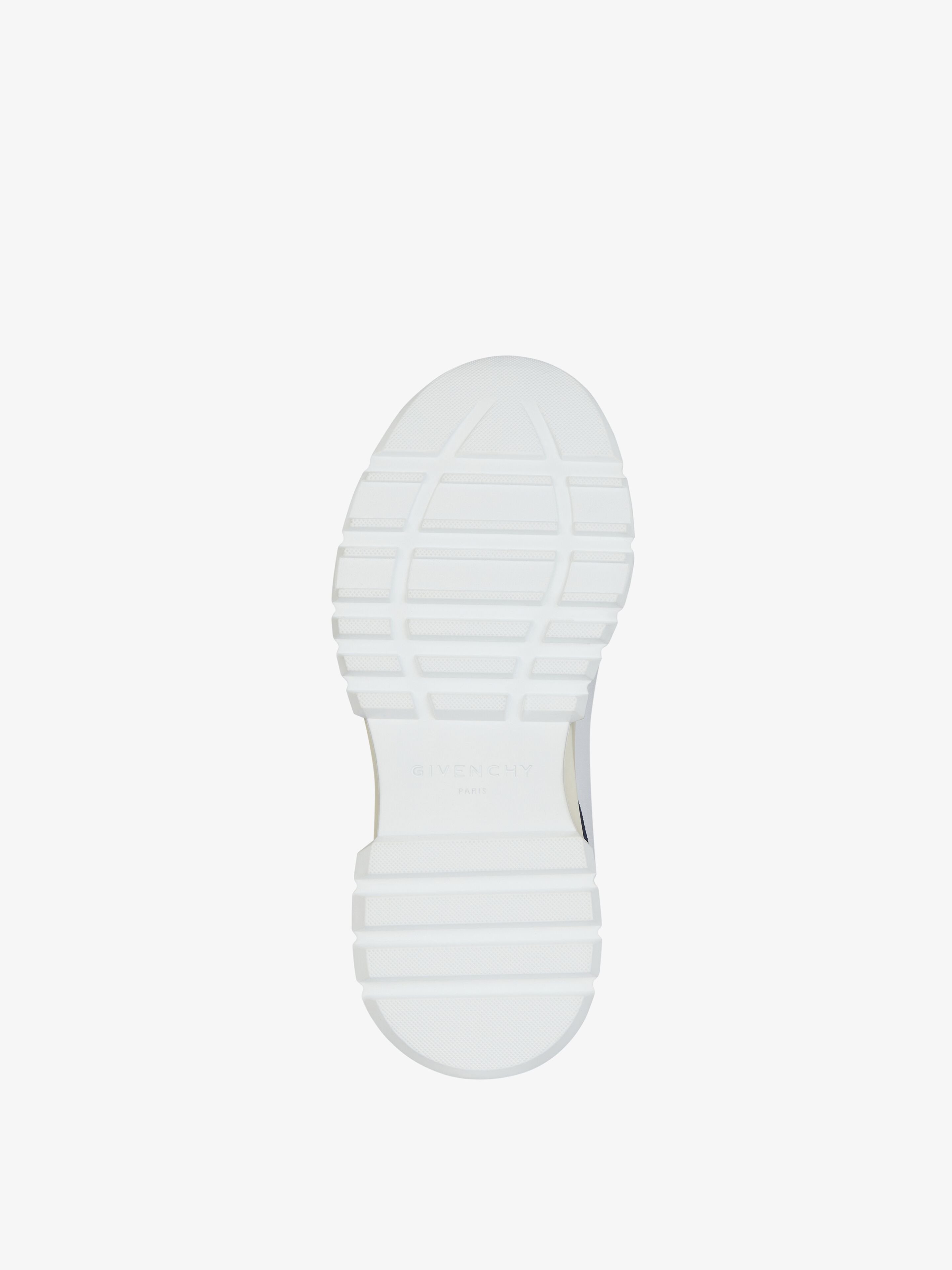 Shop Givenchy Spectre Runner Sneakers In Synthetic Leather And Suede In White