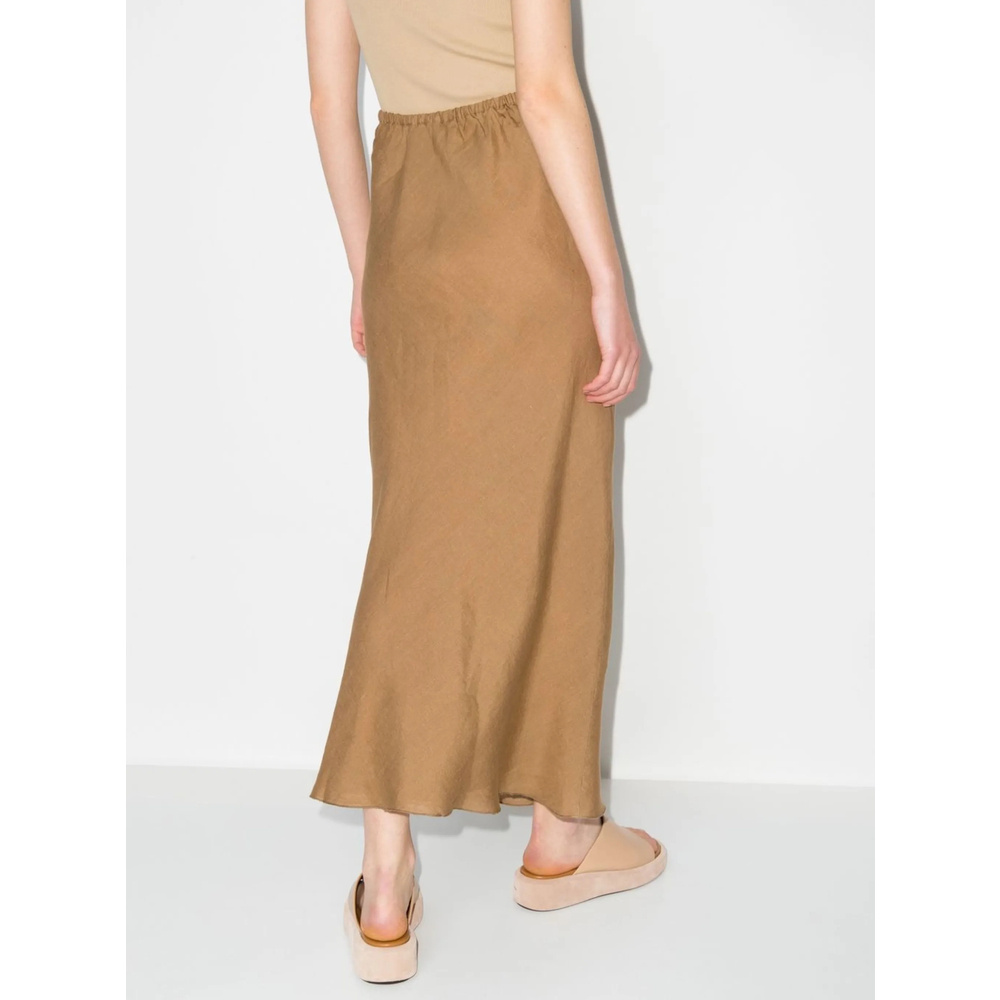 Baserange Linen Skirts In Brown