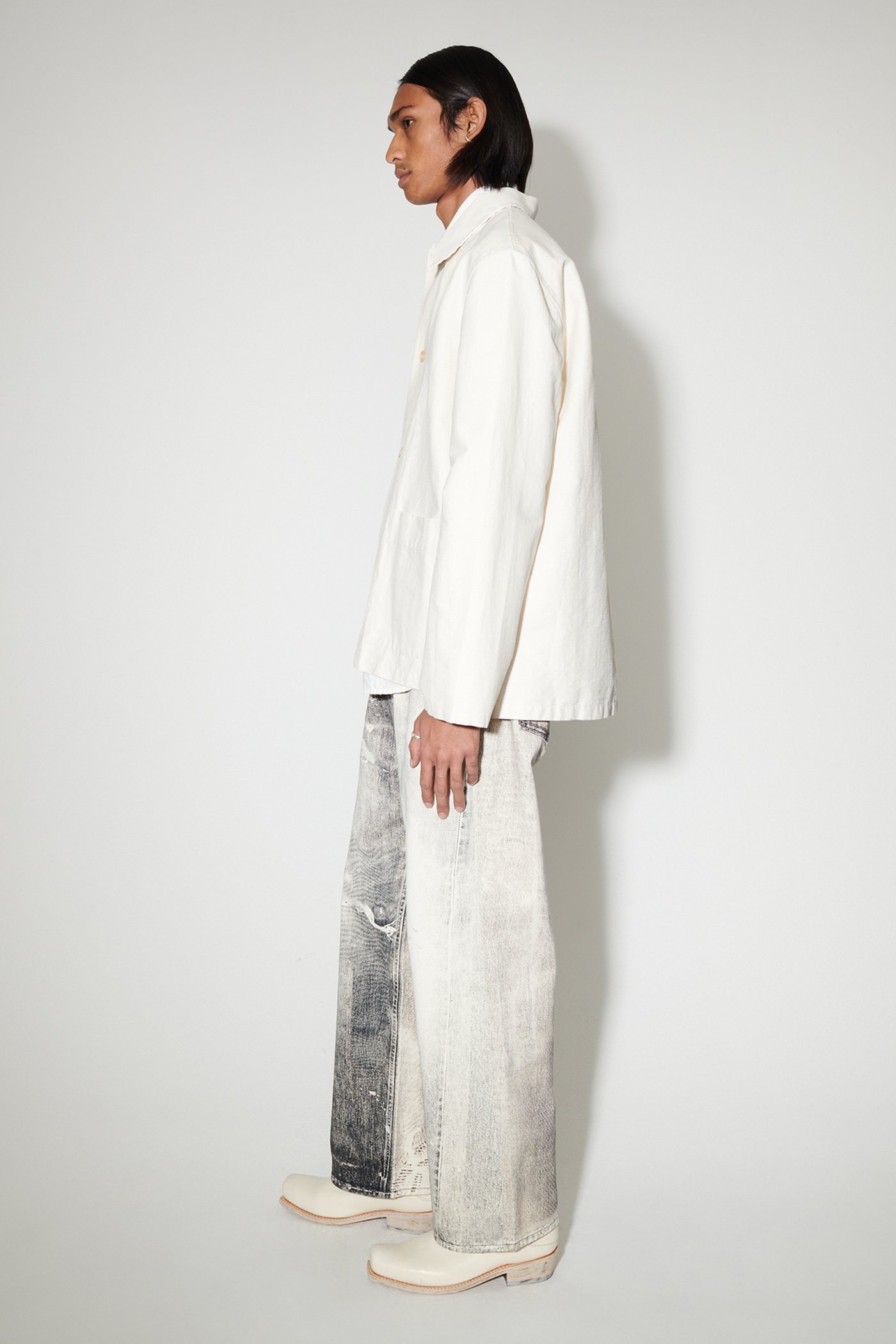 Our Legacy Haven Shirt Jacket In White