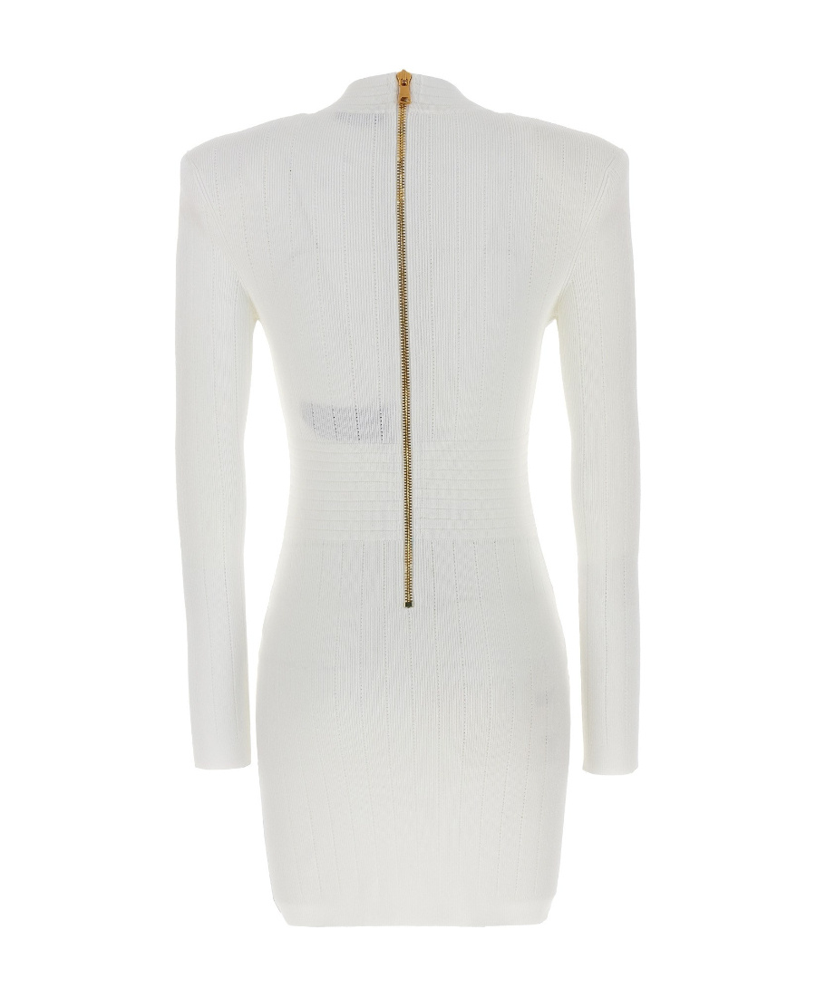 Balmain Dresses In White