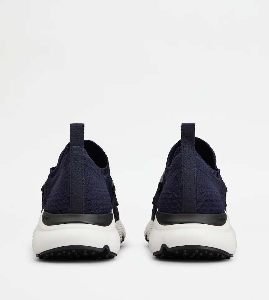 Tod's Kate Sneakers In Technical Fabric In Blue