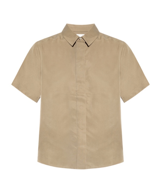 Samsoe & Samsoe Short-sleeved Shirt In Nude