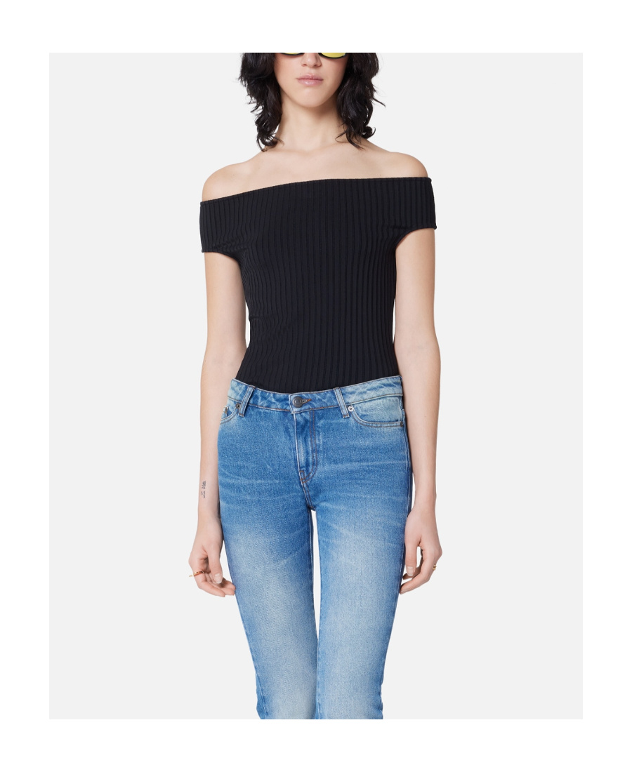 Ami Alexandre Mattiussi Shoulder-length Jumpsuit In Black