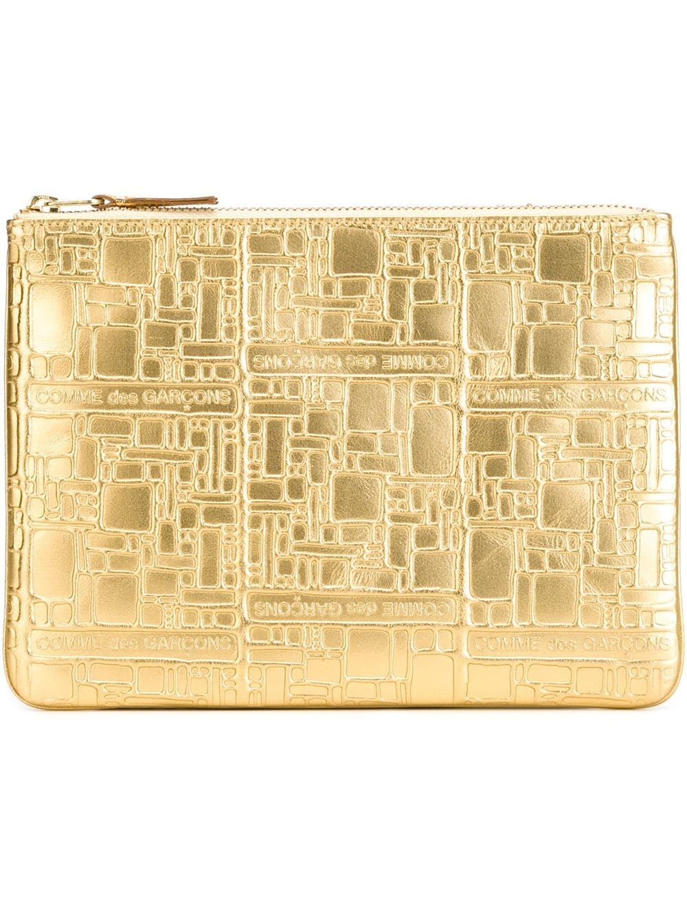 Comme Des Garçons 'embossed Logo' Purse