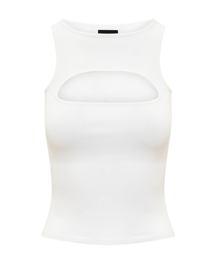 Dsquared2 Top In Viscose Blend In White