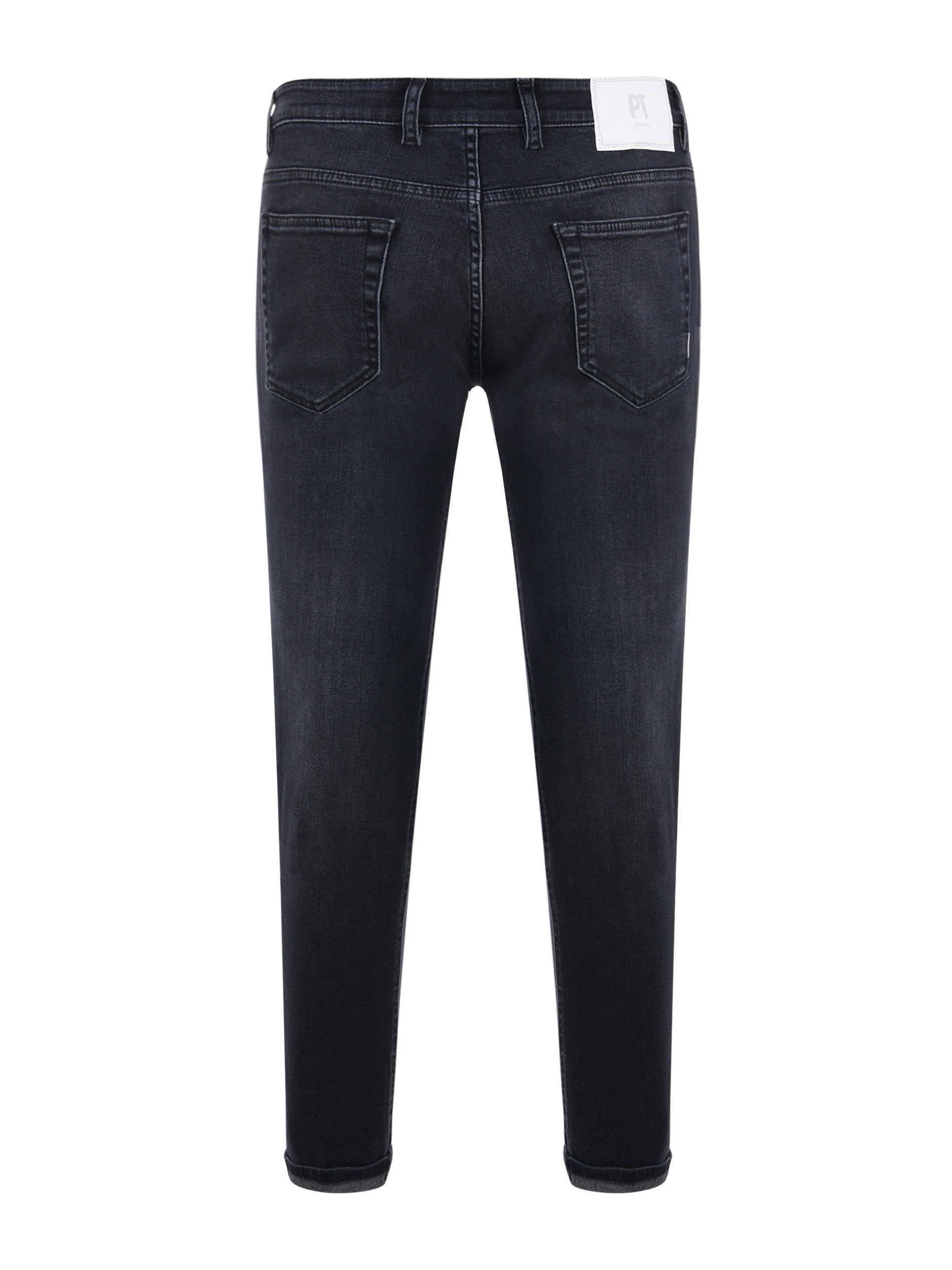 Pt01 Belt Loop With Jeans In Black