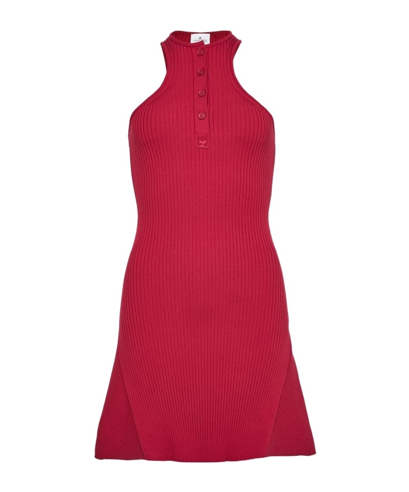 Courrèges Ribbed Dress