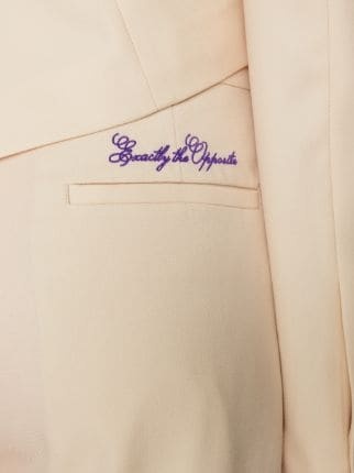 Off-white Dry Wo Wide-leg Trousers In White