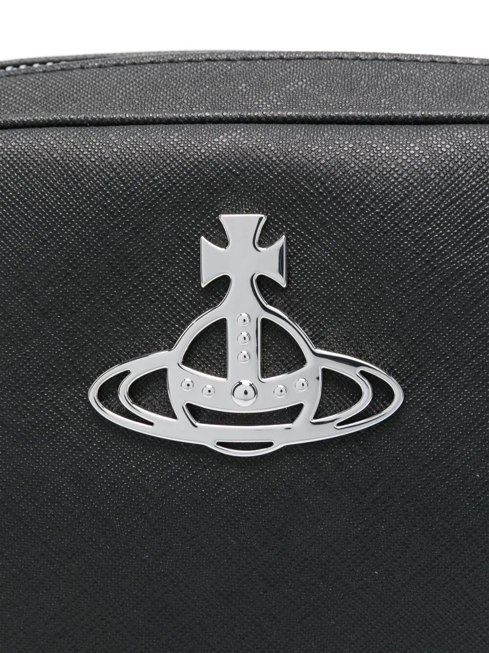 Vivienne Westwood Anna Crossbody Bag In Synthetic Leather In Black