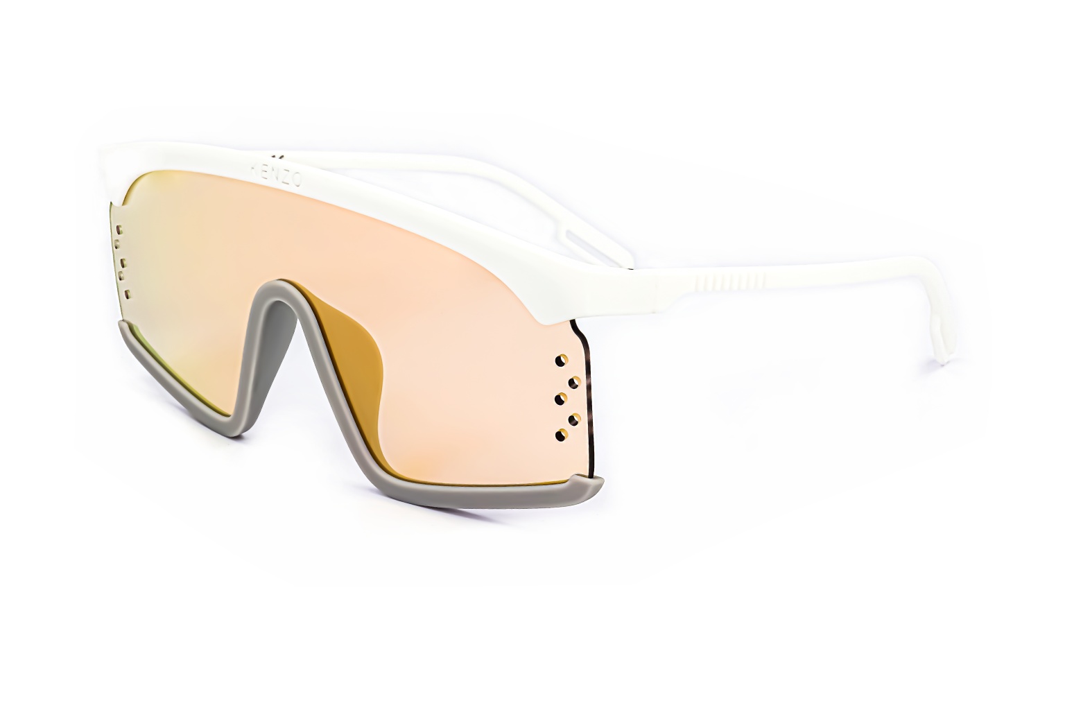 Kenzo Logo Sunglasses In Nude