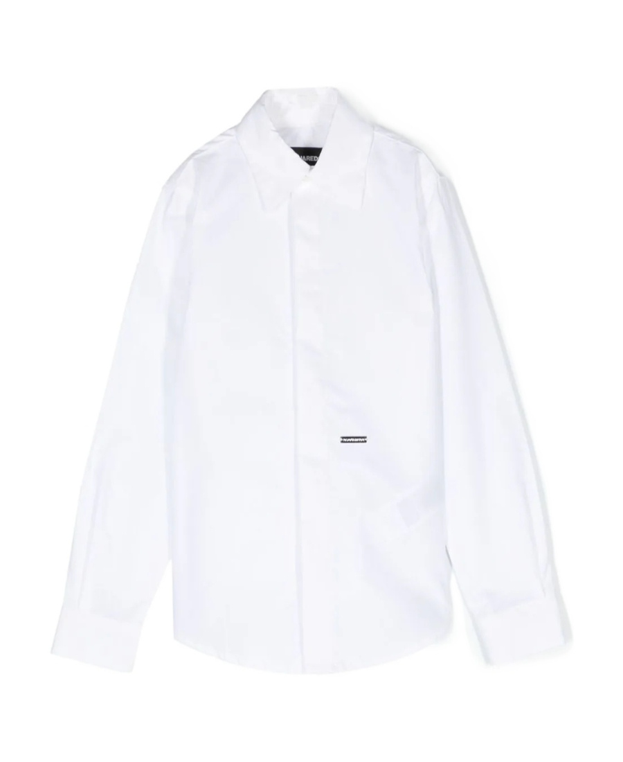 DSQUARED2 DSQUARED2 KIDS PLAIN BUTTON-UP SHIRT