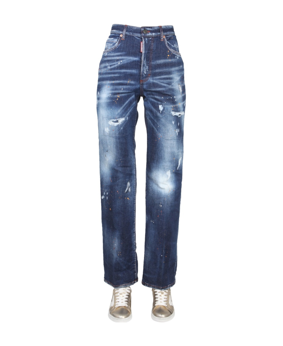 Dsquared2 Dsquared Women Jeans Roadie In Blue